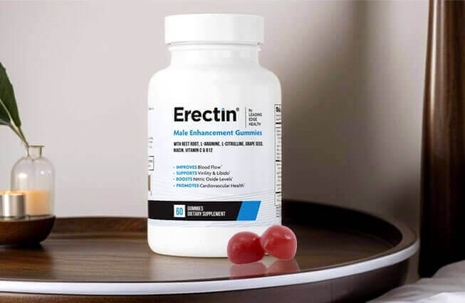 Erectin Gummies - Supplément naturel pour booster l'érection